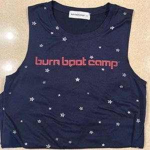 Patriotic Burn Boot Camp Tank Top, Size XS, fits more like a Small.